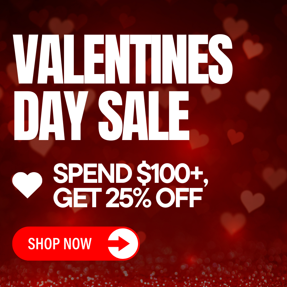 Valentines Day Sale Banner Mobile